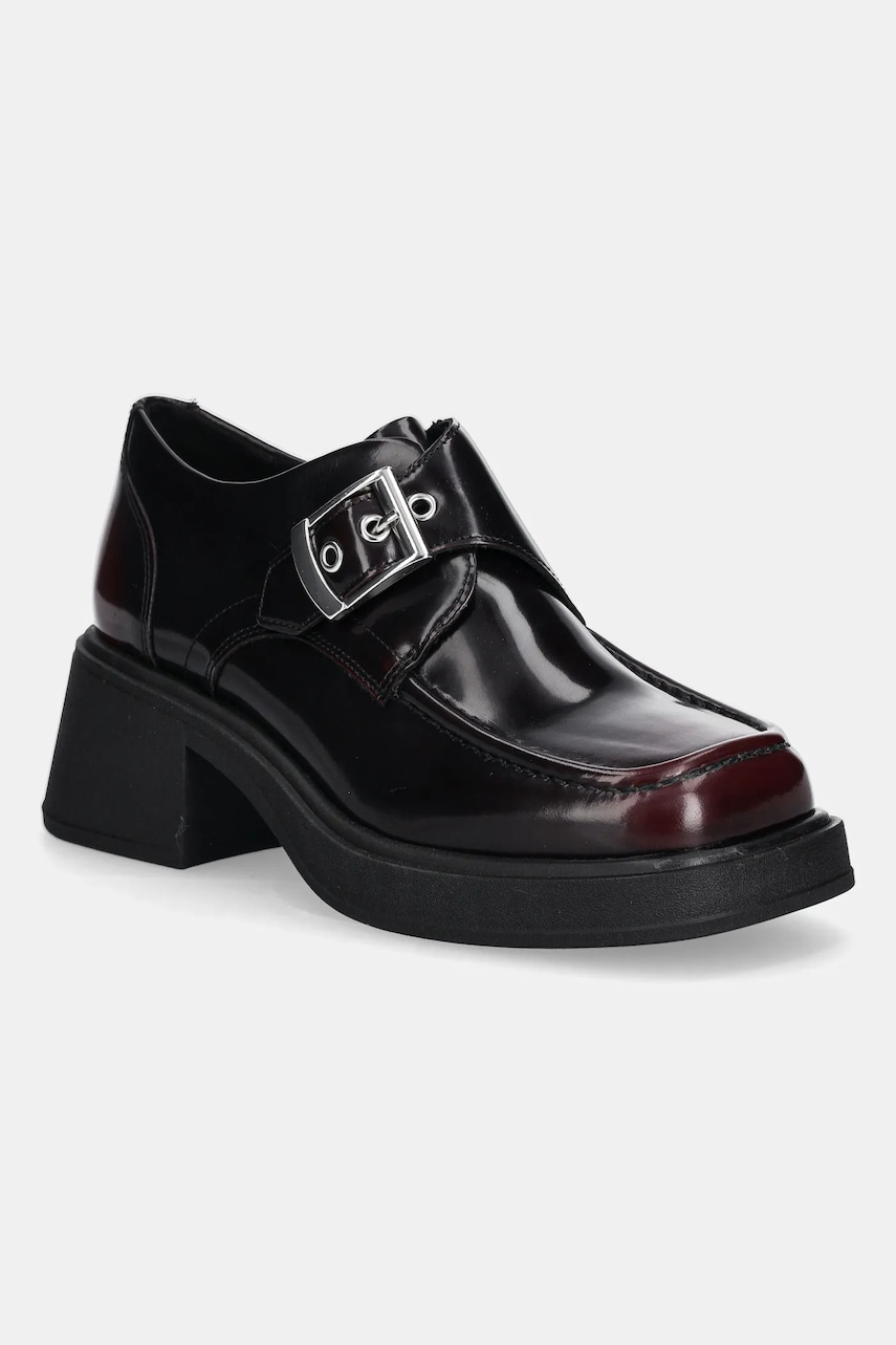 Vagabond Shoemakers pantofi de piele DORAH culoarea bordo, cu toc drept, 6042-004-54