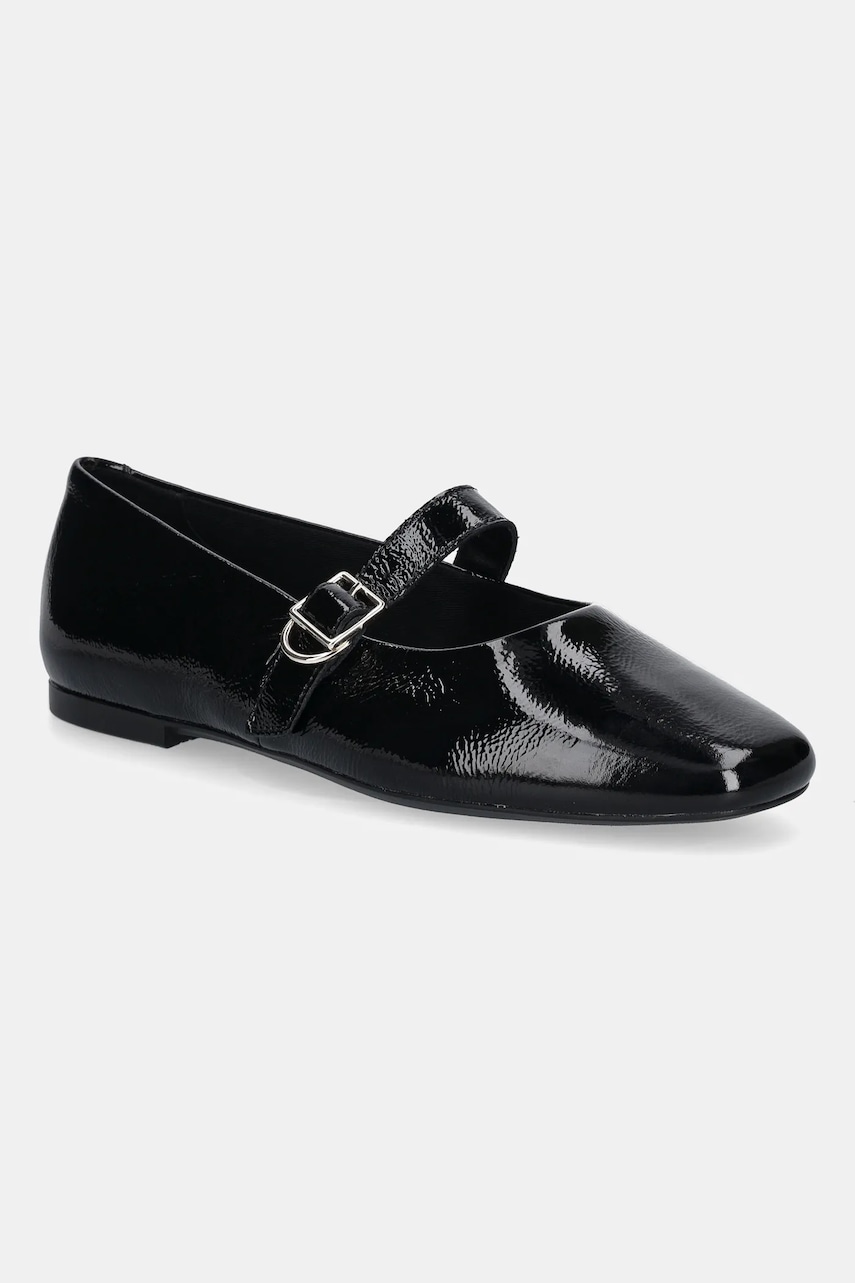 Vagabond Shoemakers balerini de piele JOLIN culoarea negru, 5608-060-20