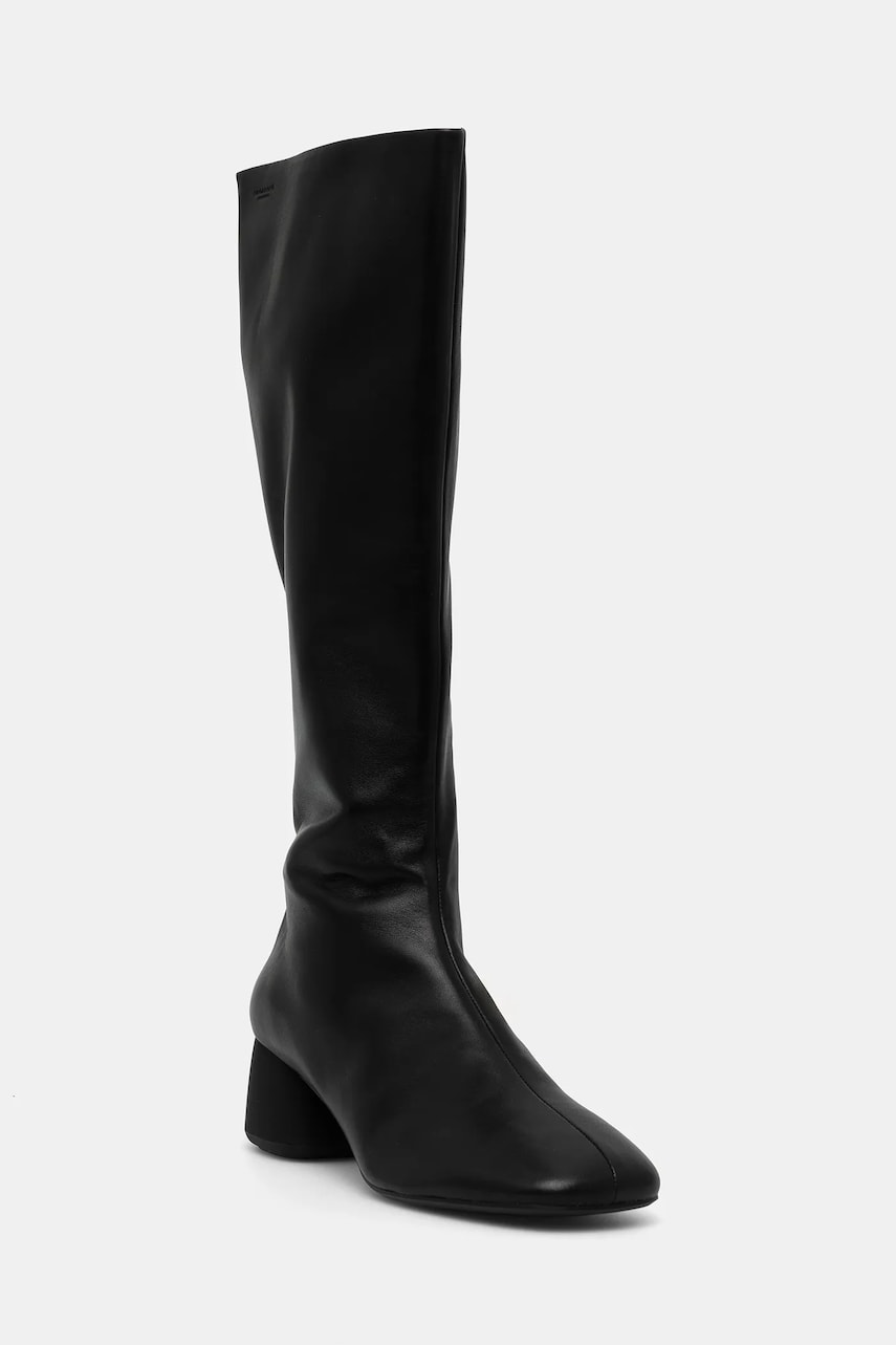 Vagabond Shoemakers ghete de piele LIVIA culoarea negru, cu toc drept, 5856-001-20