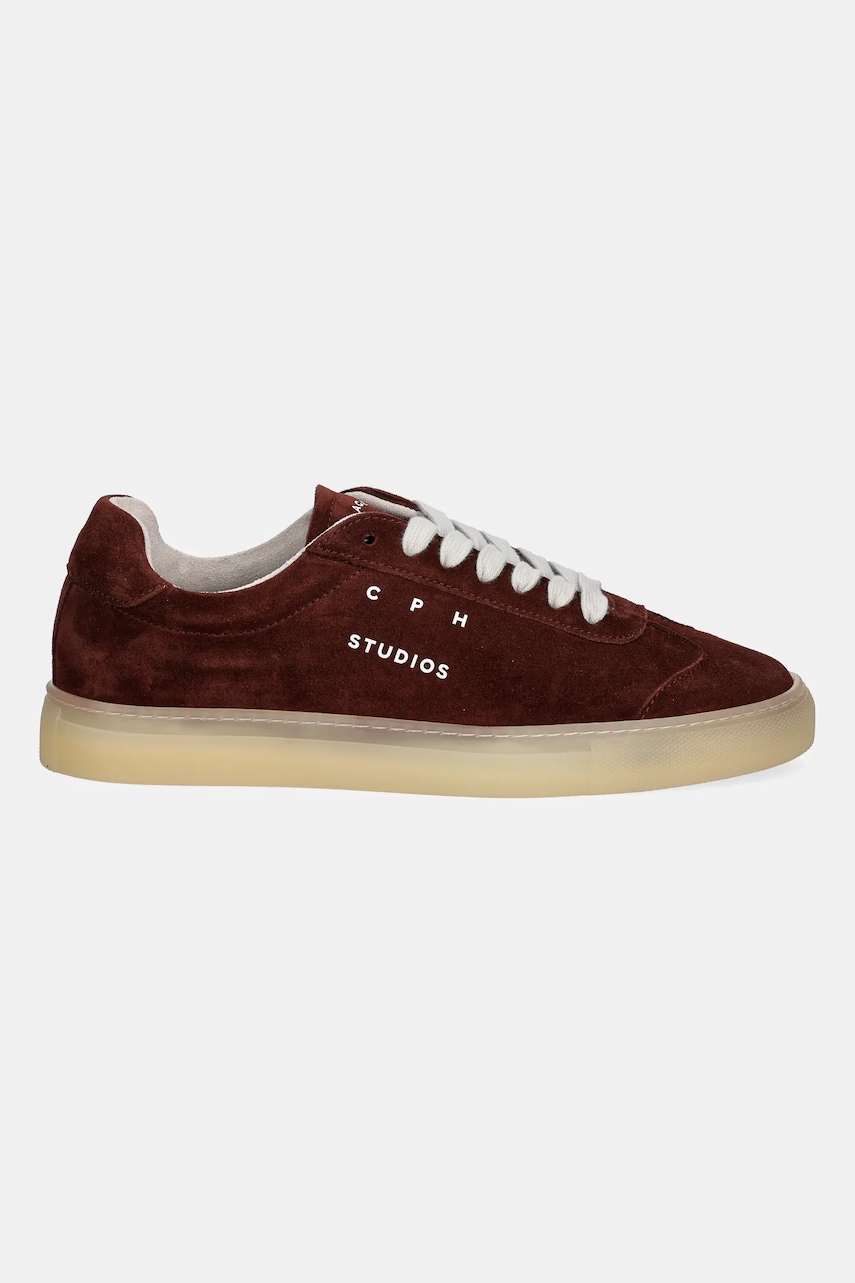 Замшевые кроссовки Copenhagen Suede цвет коричневый CPH433 Замшевые кроссовки Copenhagen Suede цвет коричневый CPH433