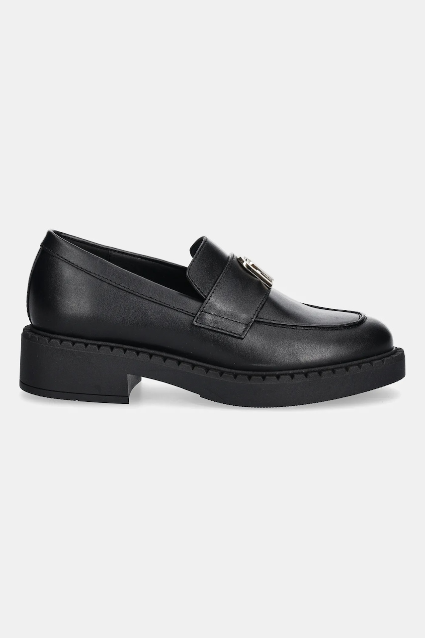 Кожаные мокасины Furla New Legacy Loafer цвет чёрный на платформе YJ81FNL WU0000 O6000 Кожаные мокасины Furla New Legacy Loafer цвет чёрный на платформе YJ81FNL WU0000 O6000