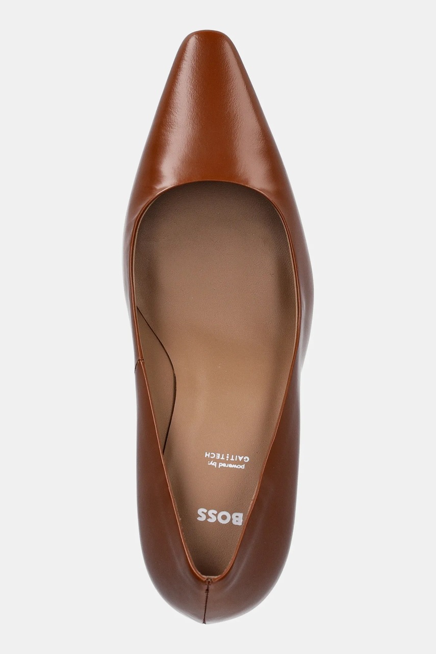 Kožené lodičky BOSS Charlize (obrázek 4)