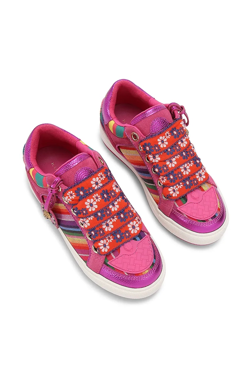 Кроссовки Kurt Geiger London Southbank Tag цвет розовый 493358619 Кроссовки Kurt Geiger London Southbank Tag цвет розовый 493358619