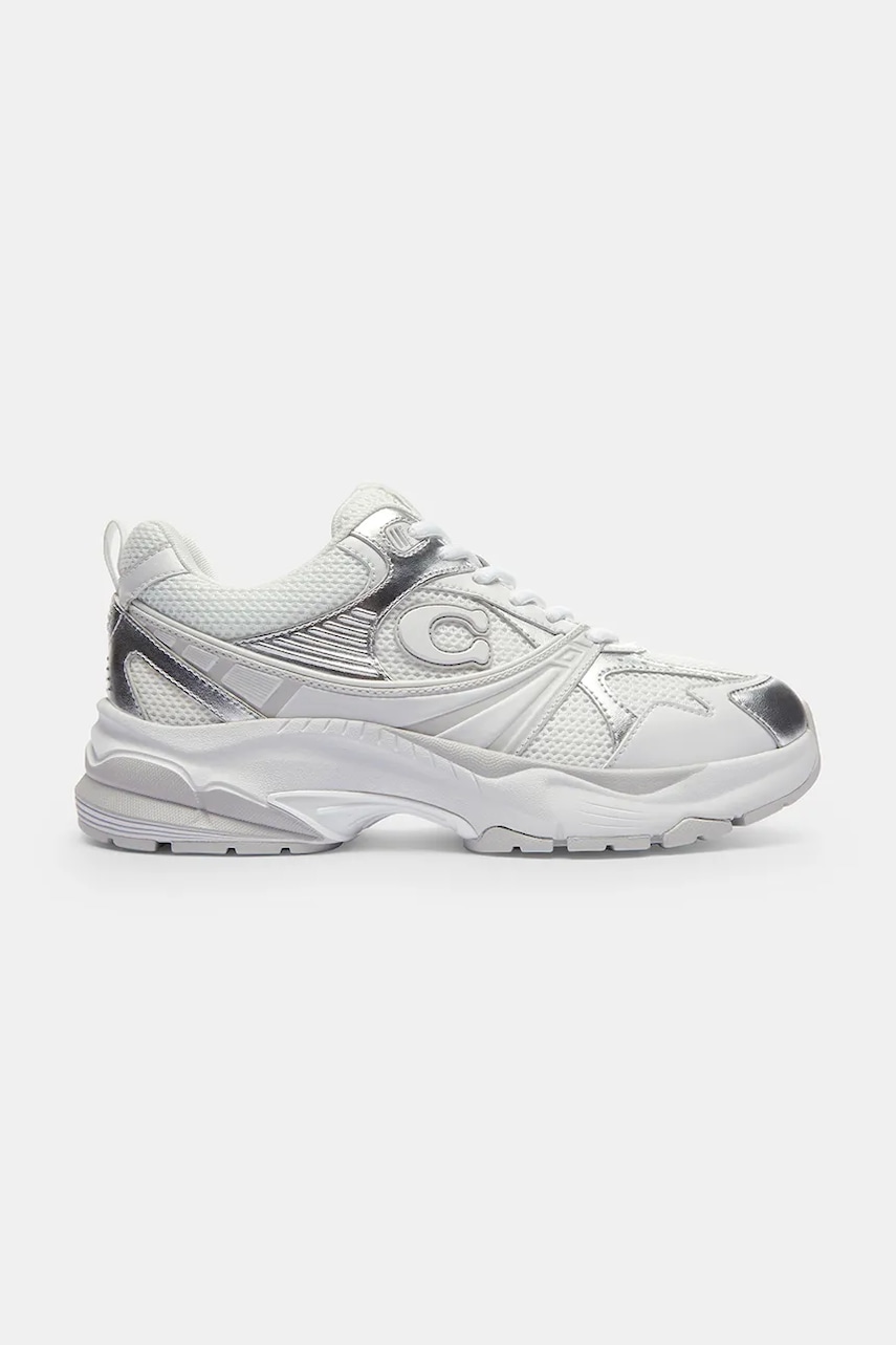 Coach sneakers Mesh Sneaker culoarea gri, CAQ29