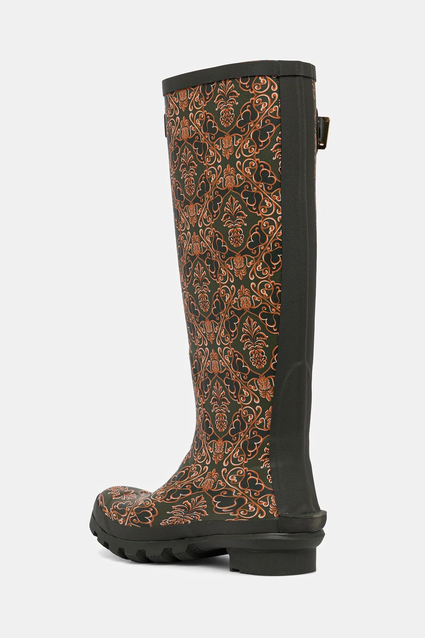 Γαλότσες Barbour Barbour x Farm Rio Cami Wellington χρώμα: πράσινο, LRF0124MI13 φωτογραφία