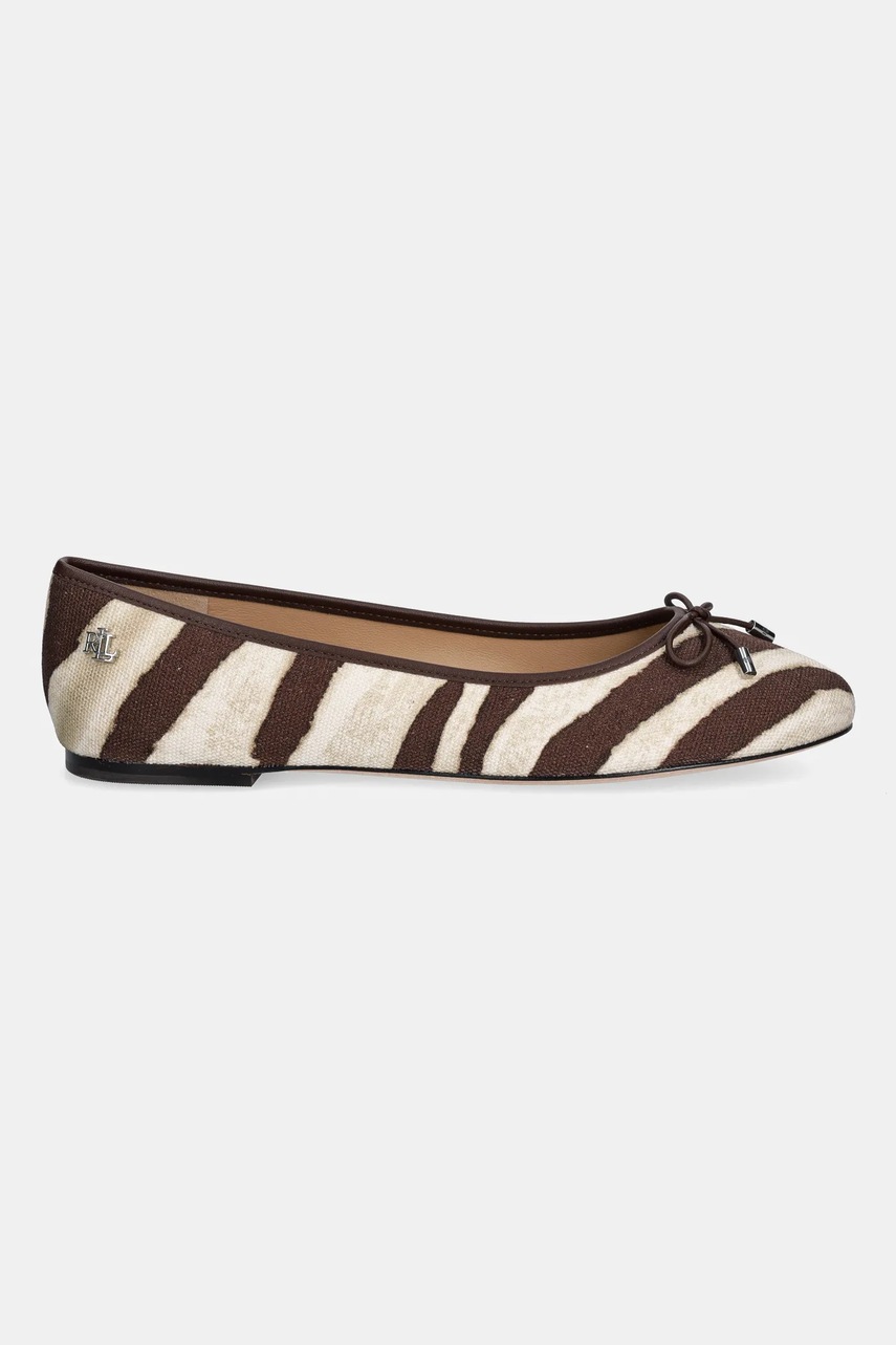 Балетки Lauren Ralph Lauren Jayna цвет коричневый 802974360001 Балетки Lauren Ralph Lauren Jayna цвет коричневый 802974360001
