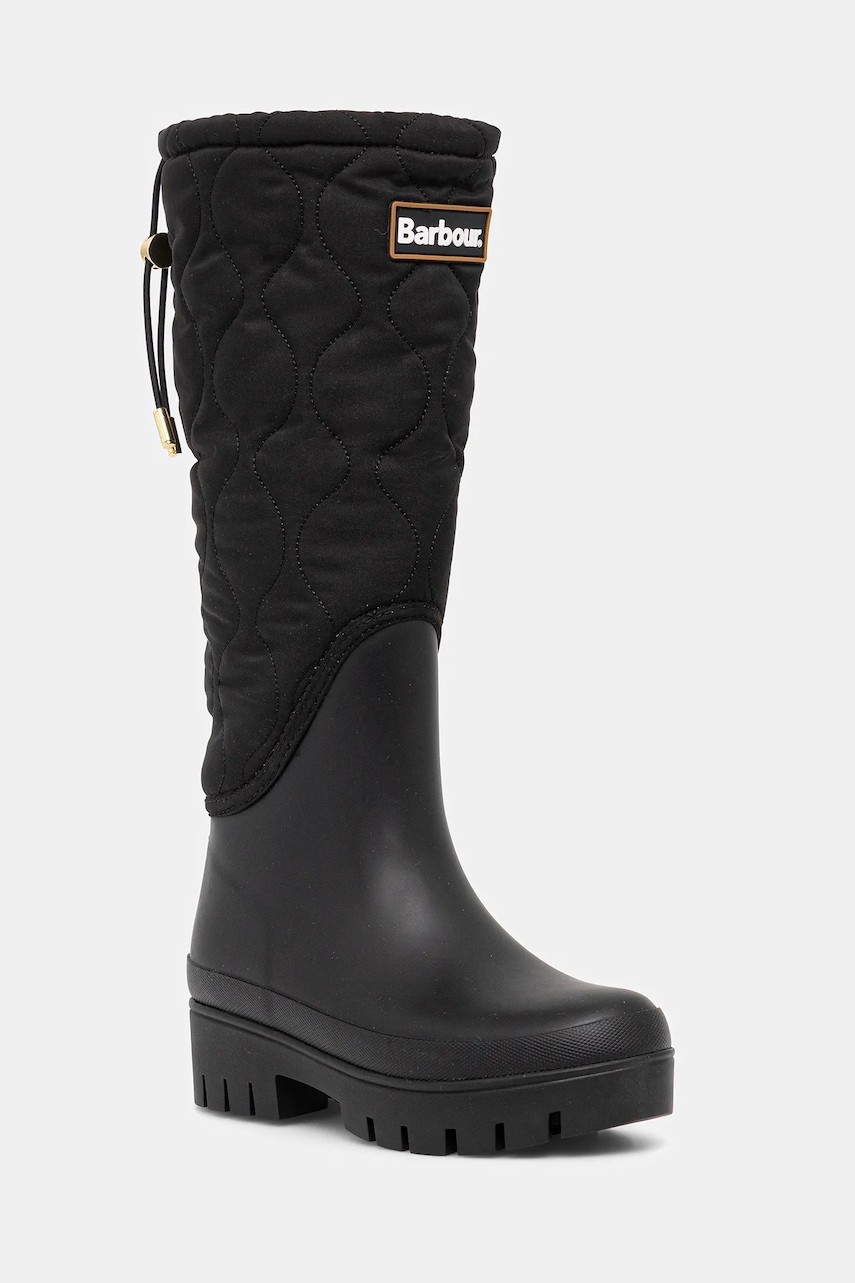 Barbour cizme Marnie culoarea negru, LRF0117BK11