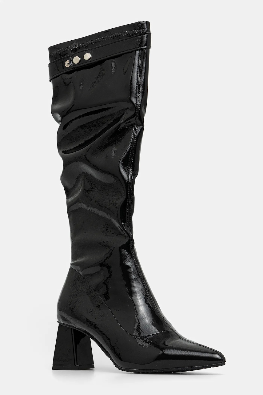 Bianco cizme BIAMARALYN culoarea negru, cu toc drept, 11301976