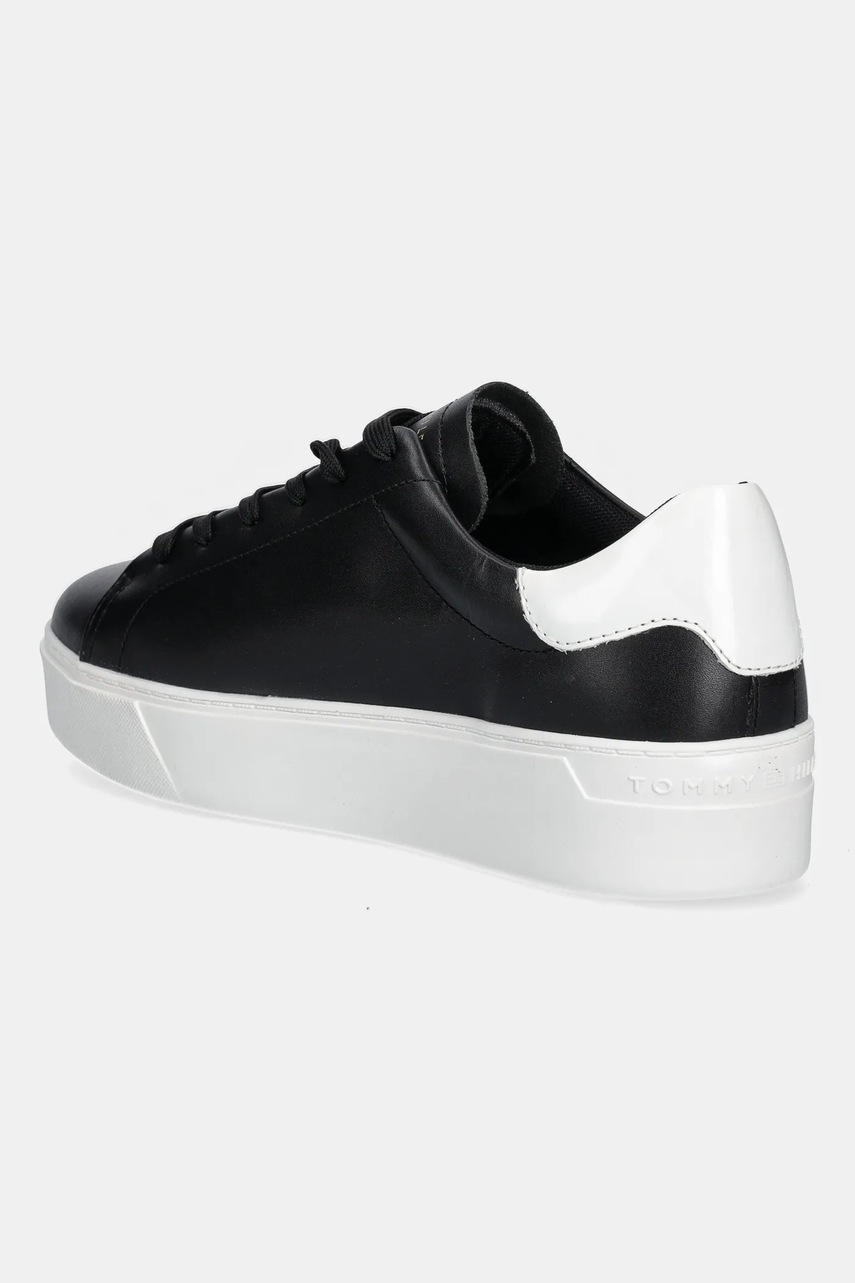 Kožené tenisky Tommy Hilfiger CHIC PLATFORM CUPSOLE PATENT (obrázek 3)