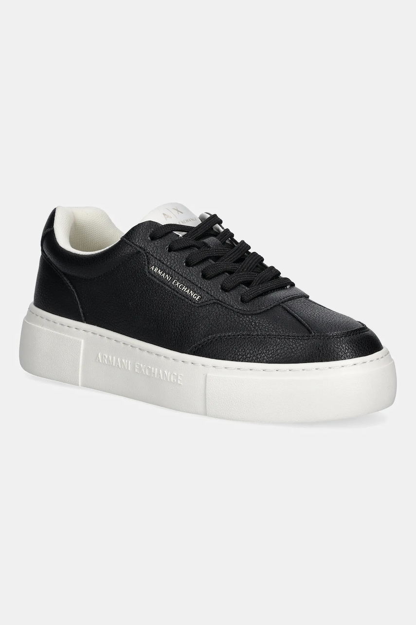 Levně Tenisky Armani Exchange dámské, černá barva, XW001662 AF17351 UC001