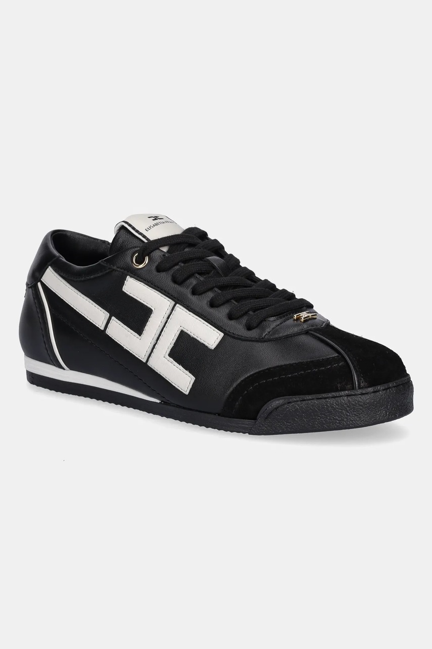 Elisabetta Franchi sneakers din piele culoarea negru, SA82G56E2