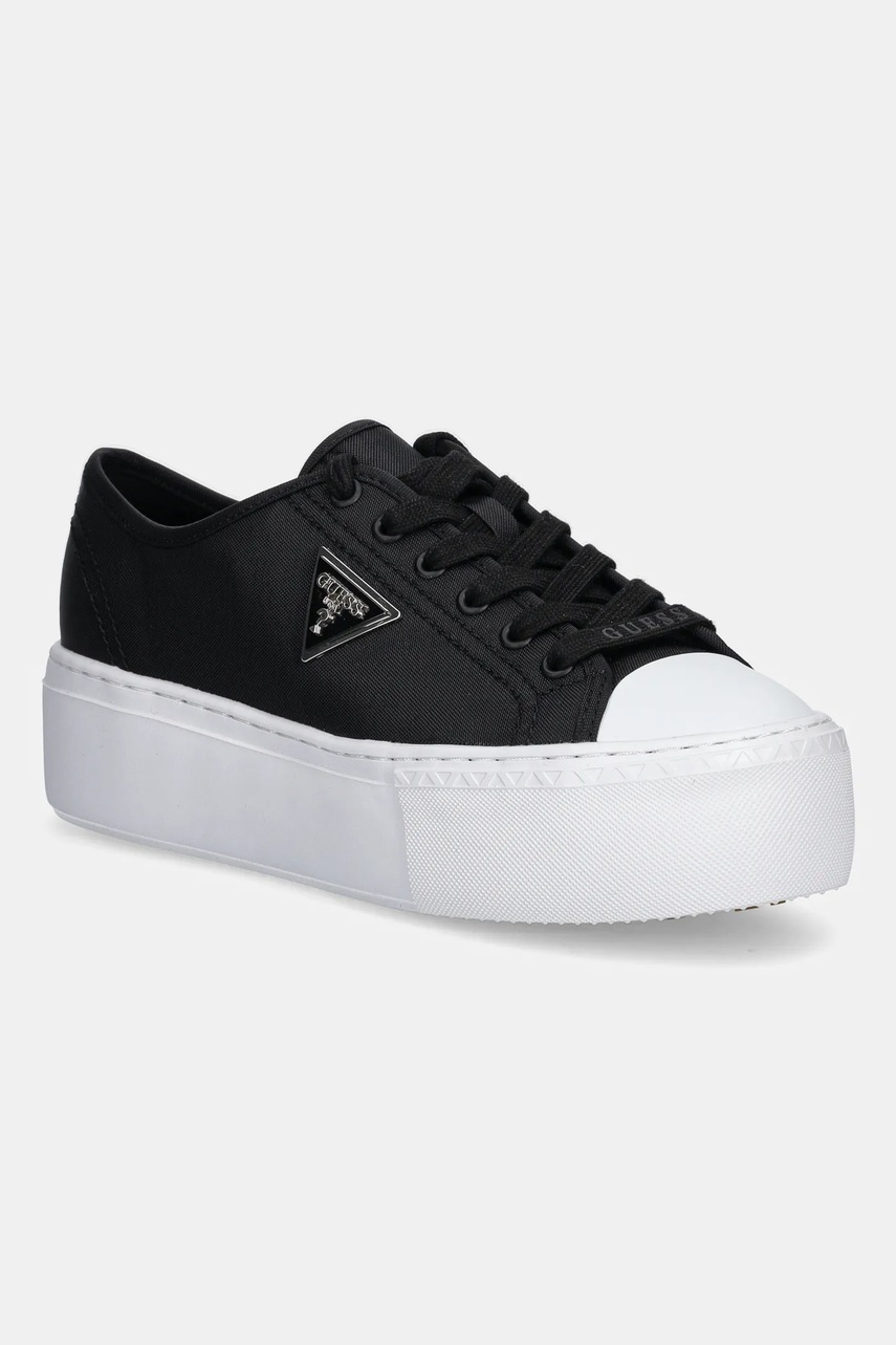 Levně Tenisky Guess JOEZI2 černá barva, FLTJO2 FAB12