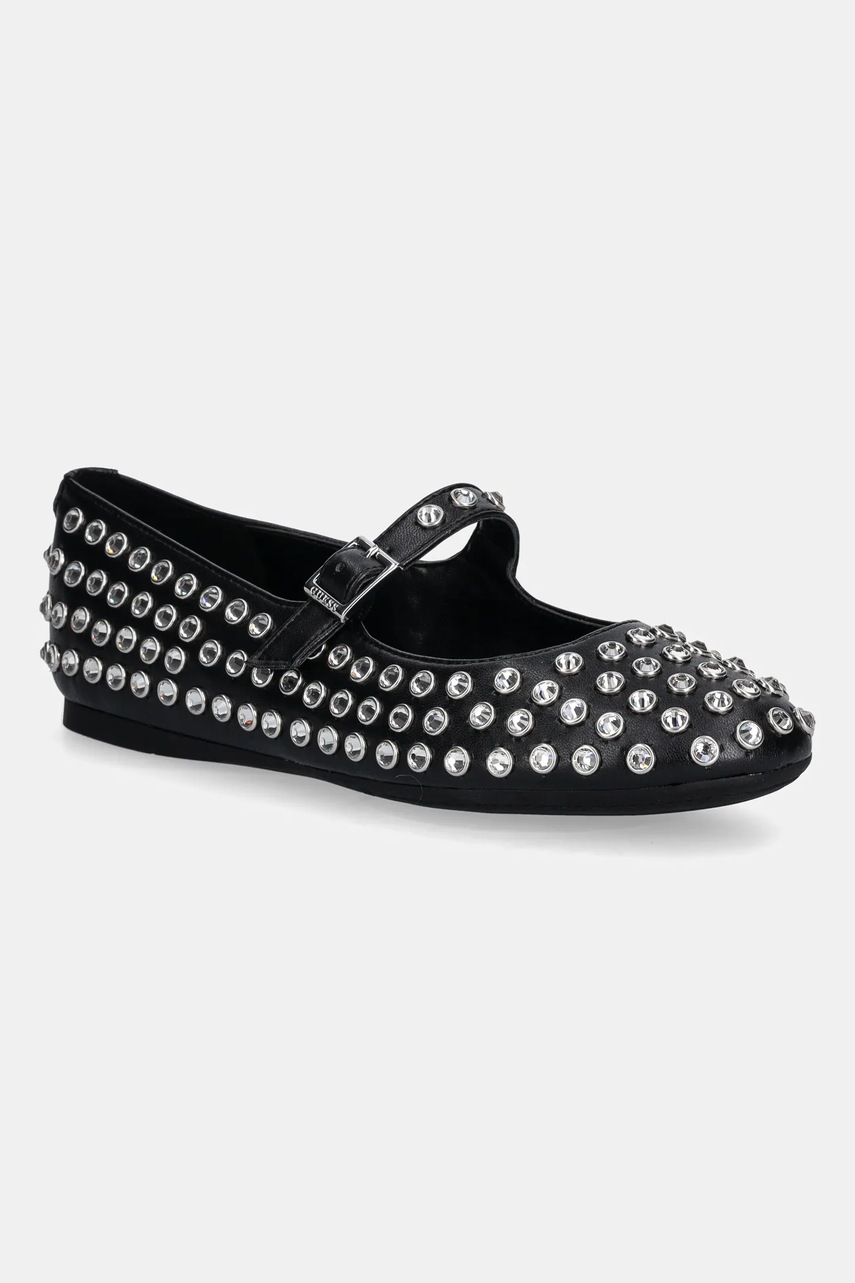 Levně Baleríny Guess KALIDAL černá barva, FLTKDL ELE02