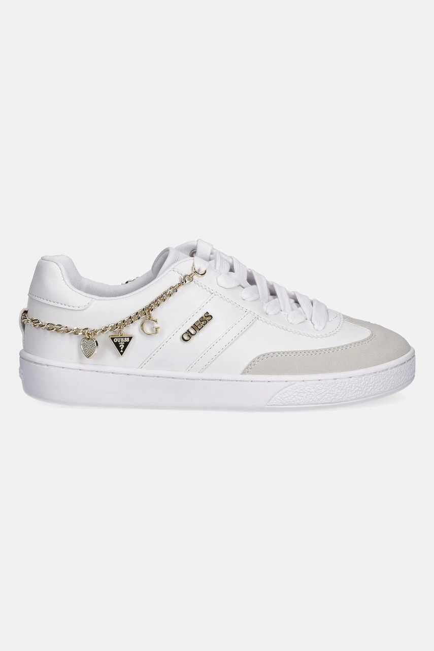 Кроссовки Guess NAOKO цвет белый FLTNAO LEA12 Кроссовки Guess NAOKO цвет белый FLTNAO LEA12