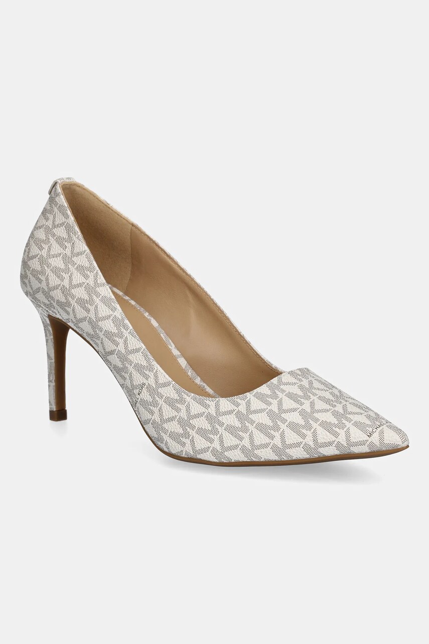MICHAEL Michael Kors pantofi cu toc Alina culoarea bej, 40F2HNMP1B.150