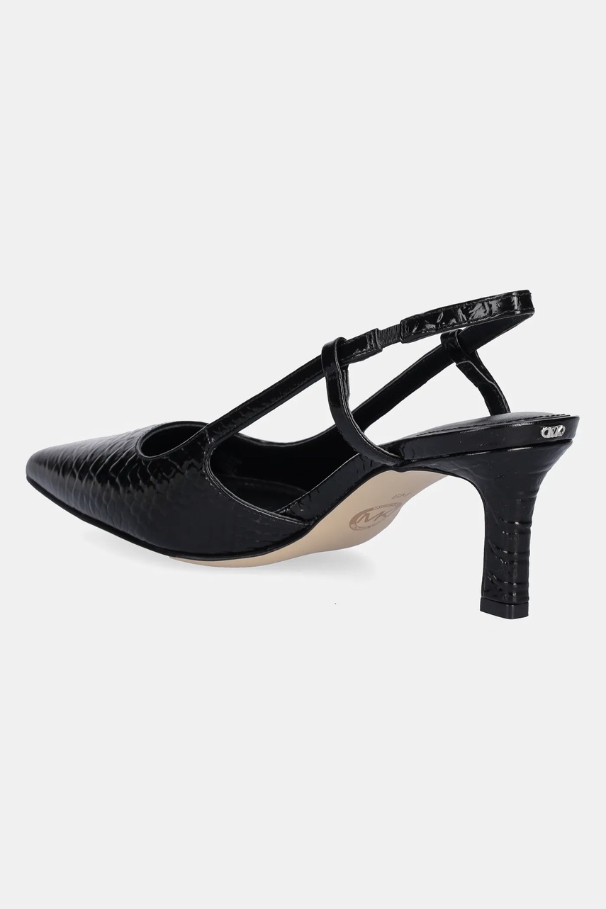 Δερμάτινες γόβες MICHAEL Michael Kors Alora χρώμα: μαύρο, 40T5AOMS1L.001 φωτογραφία