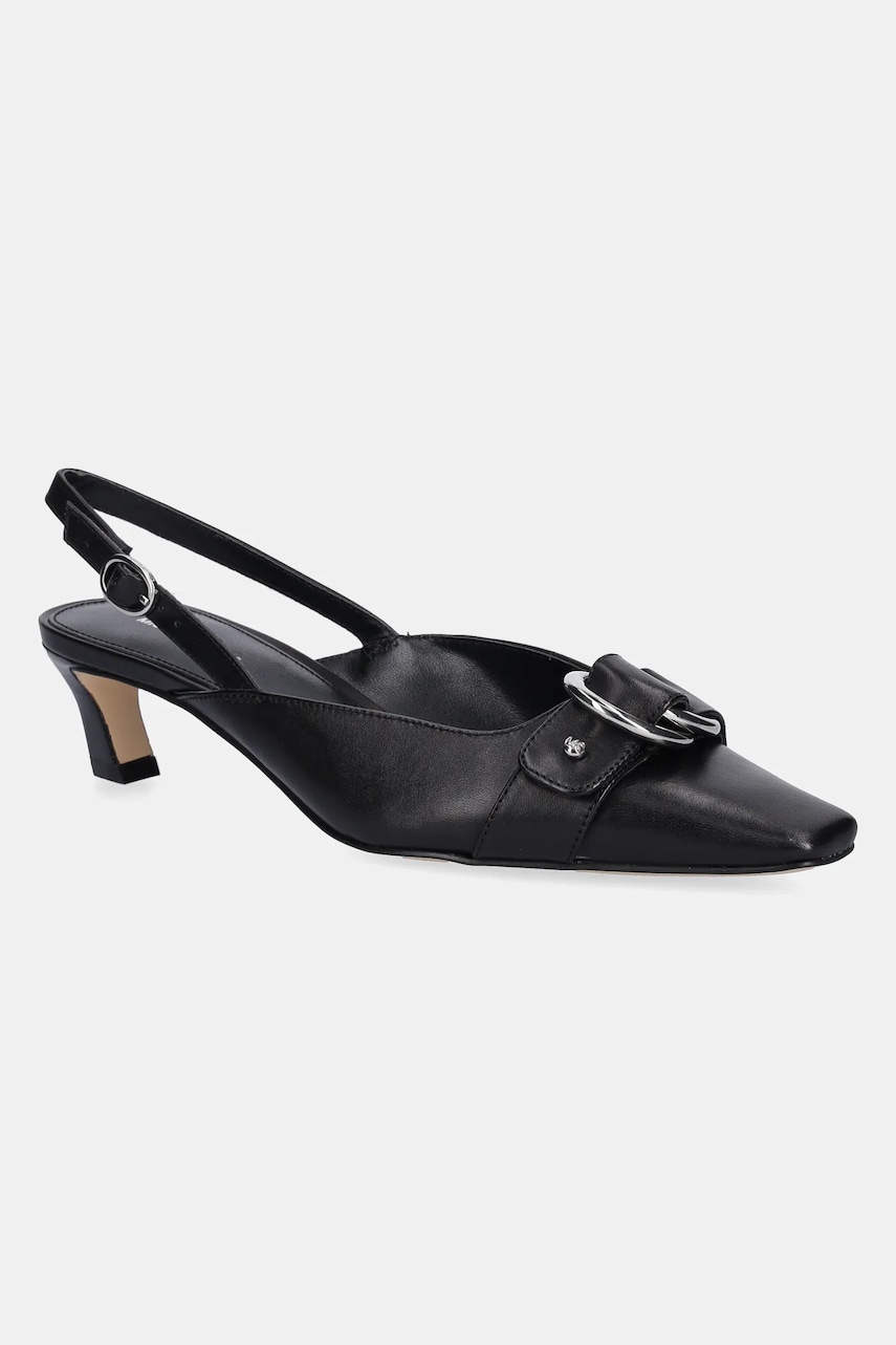 MICHAEL Michael Kors stilettos de piele Jaden culoarea negru, 40T5JDMS2L.001
