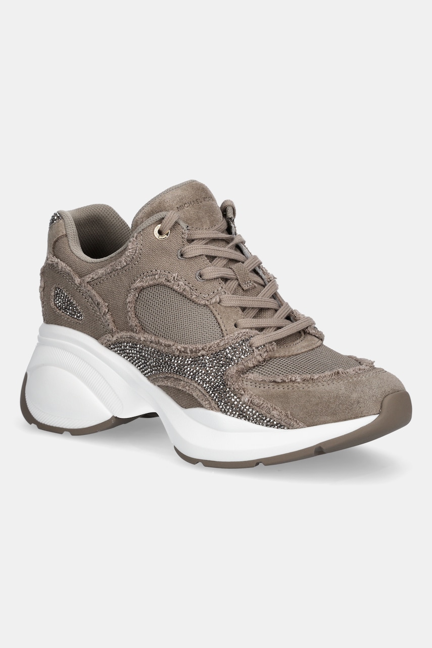MICHAEL Michael Kors sneakers Zuma culoarea bej, 43T5ZUFS2D.115