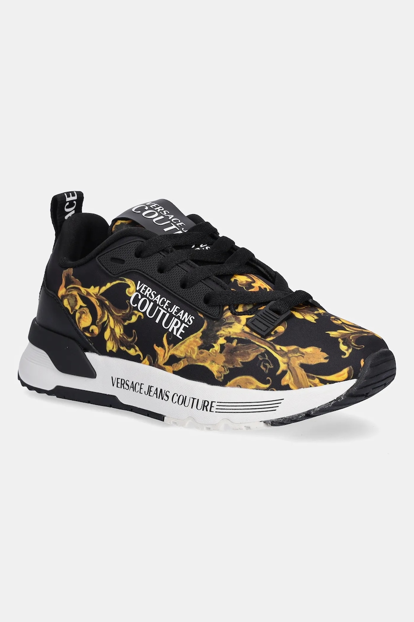 Levně Tenisky Versace Jeans Couture dámské, černá barva, 79VA3SAA ZSC97 G89