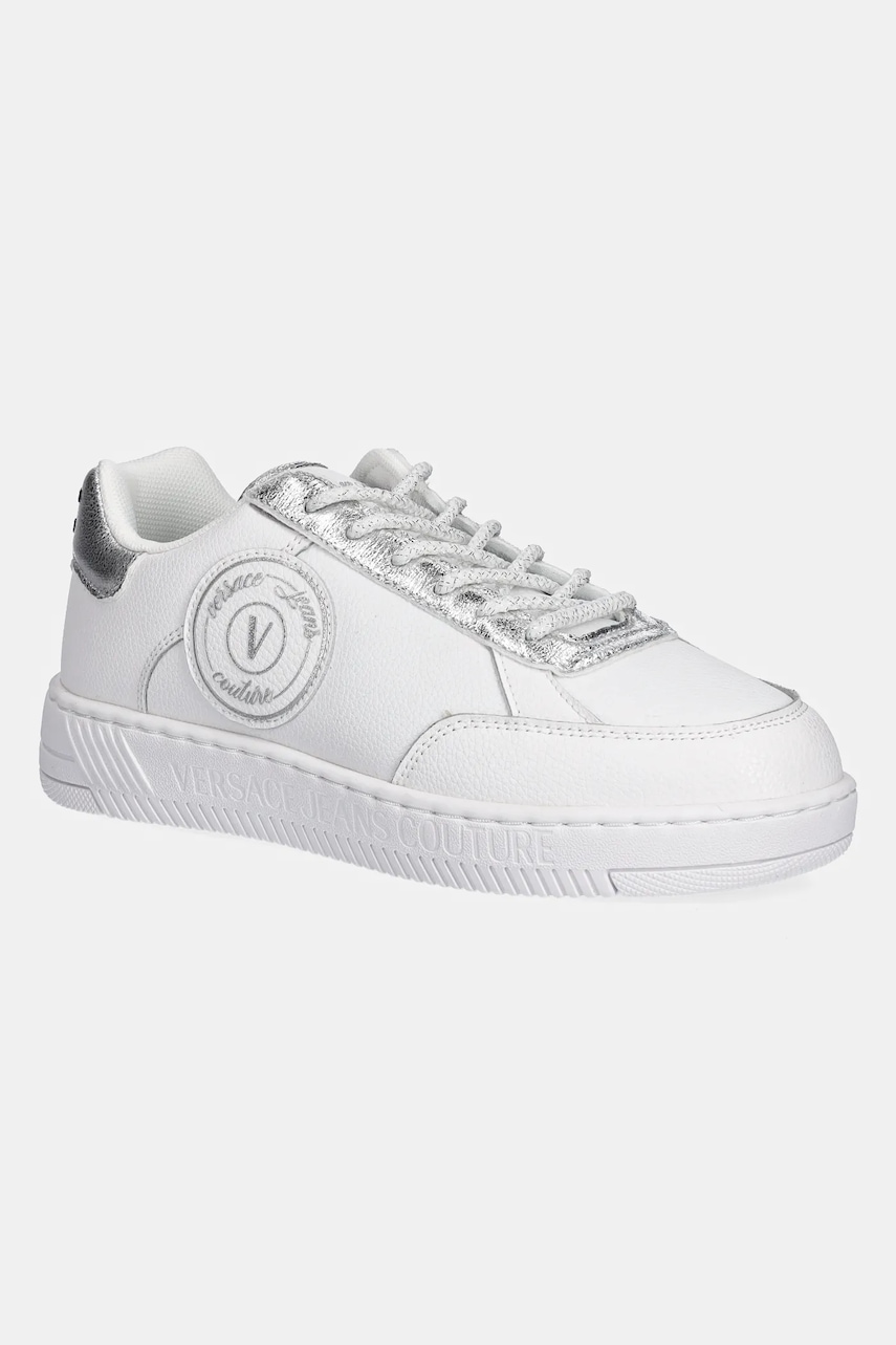 Versace Jeans Couture sneakers culoarea alb, 79VA3SJ5 ZPB33 003