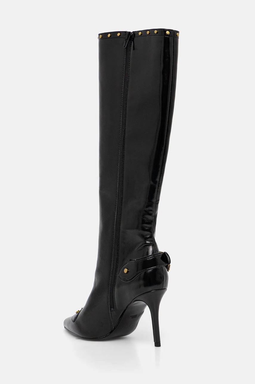 Μπότες Versace Jeans Couture χρώμα: μαύρο, 79VA3S58 ZSC35 899 φωτογραφία