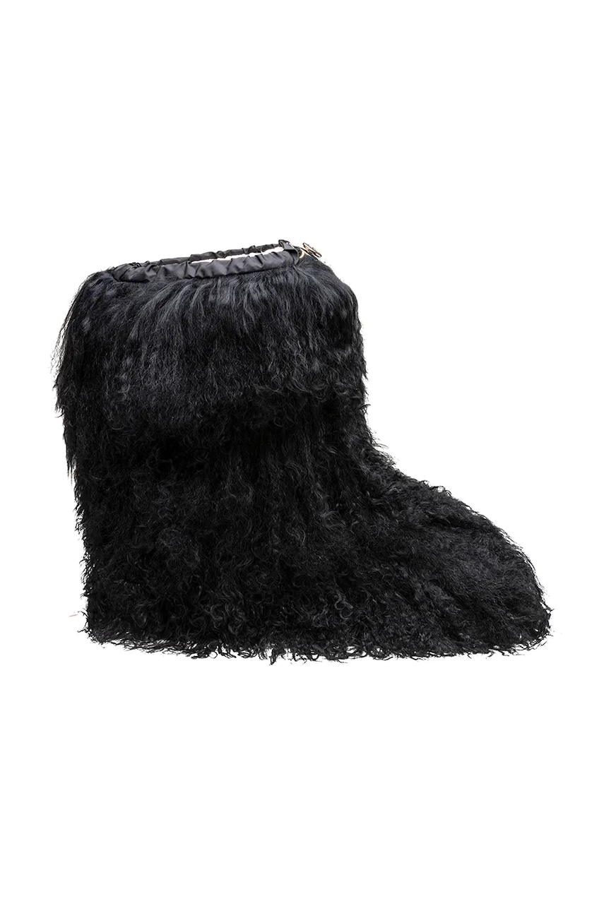 Bogner cizme de lână pentru zăpadă LES ARCS 10 A culoarea negru, 32547424