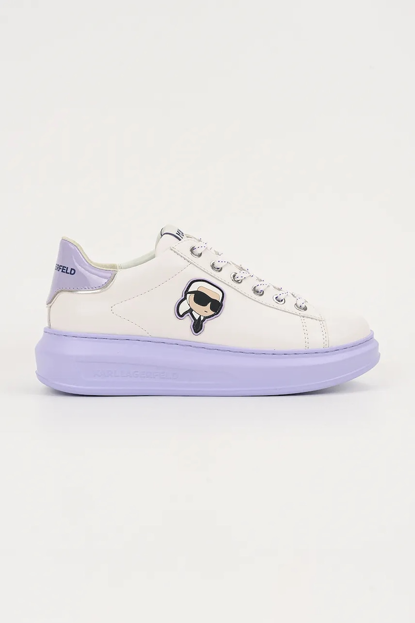 Karl Lagerfeld sneakers KAPRI culoarea alb, KL62530N