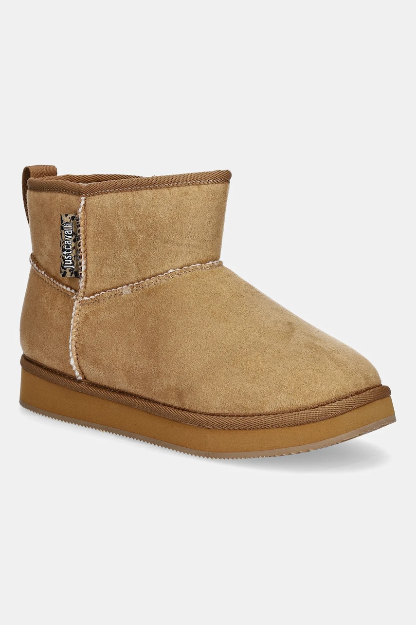 Just Cavalli cizme de iarnă culoarea bej, 79RA3S34ZSD44U68