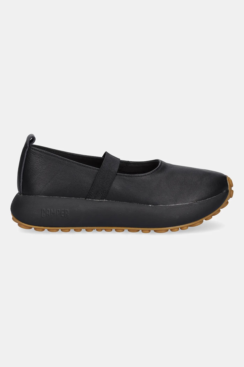 Кожаные балетки Camper Pelotas Athens цвет чёрный K201821-001 Кожаные балетки Camper Pelotas Athens цвет чёрный K201821-001