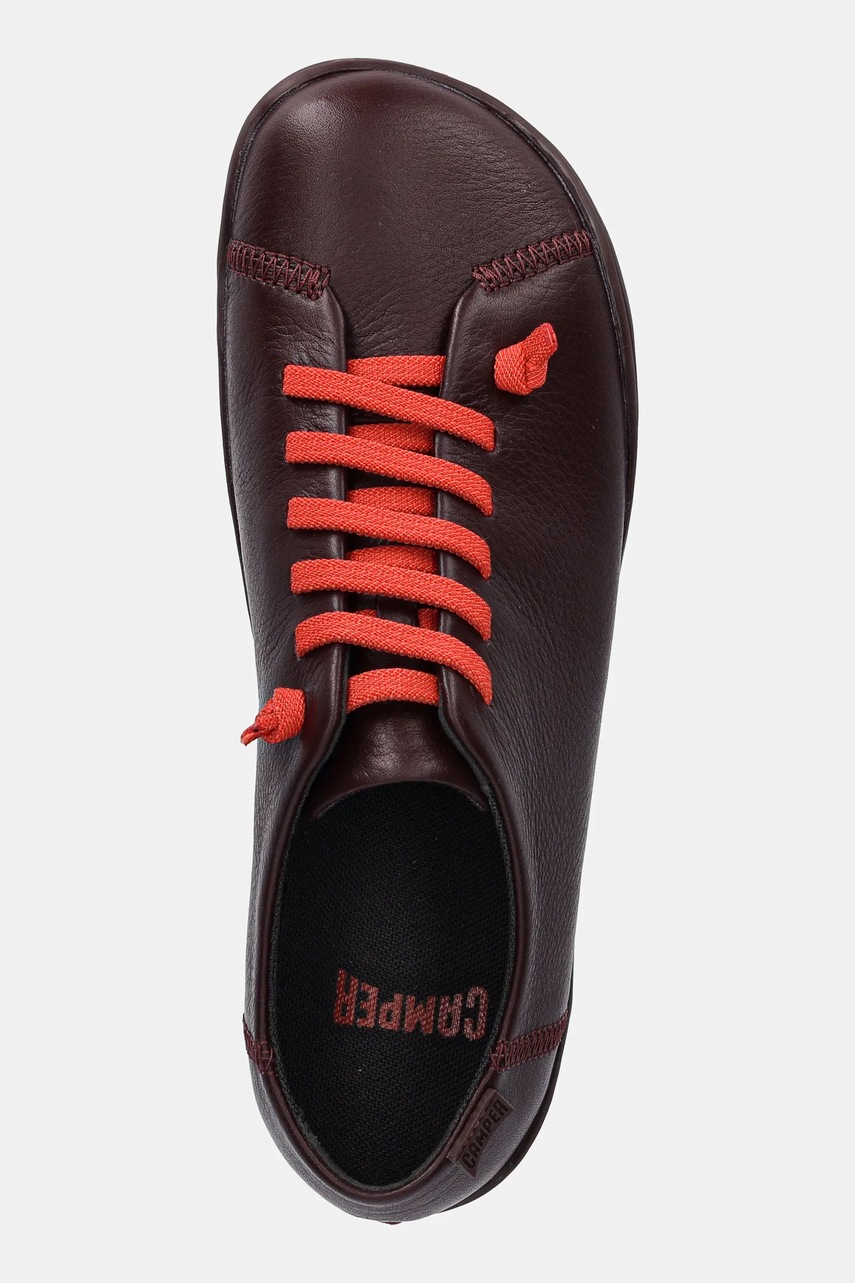 Δερμάτινα αθλητικά παπούτσια Camper Peu Cami χρώμα: μπορντό, K200514-064 φωτογραφία