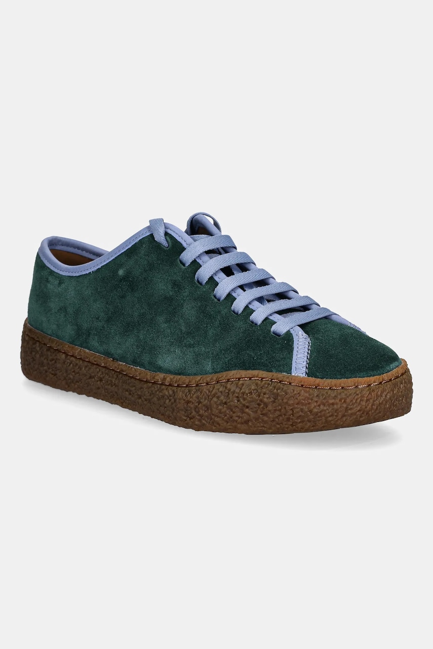 Camper sneakers din piele întoarsă Peu Terreno culoarea verde, K201824-002
