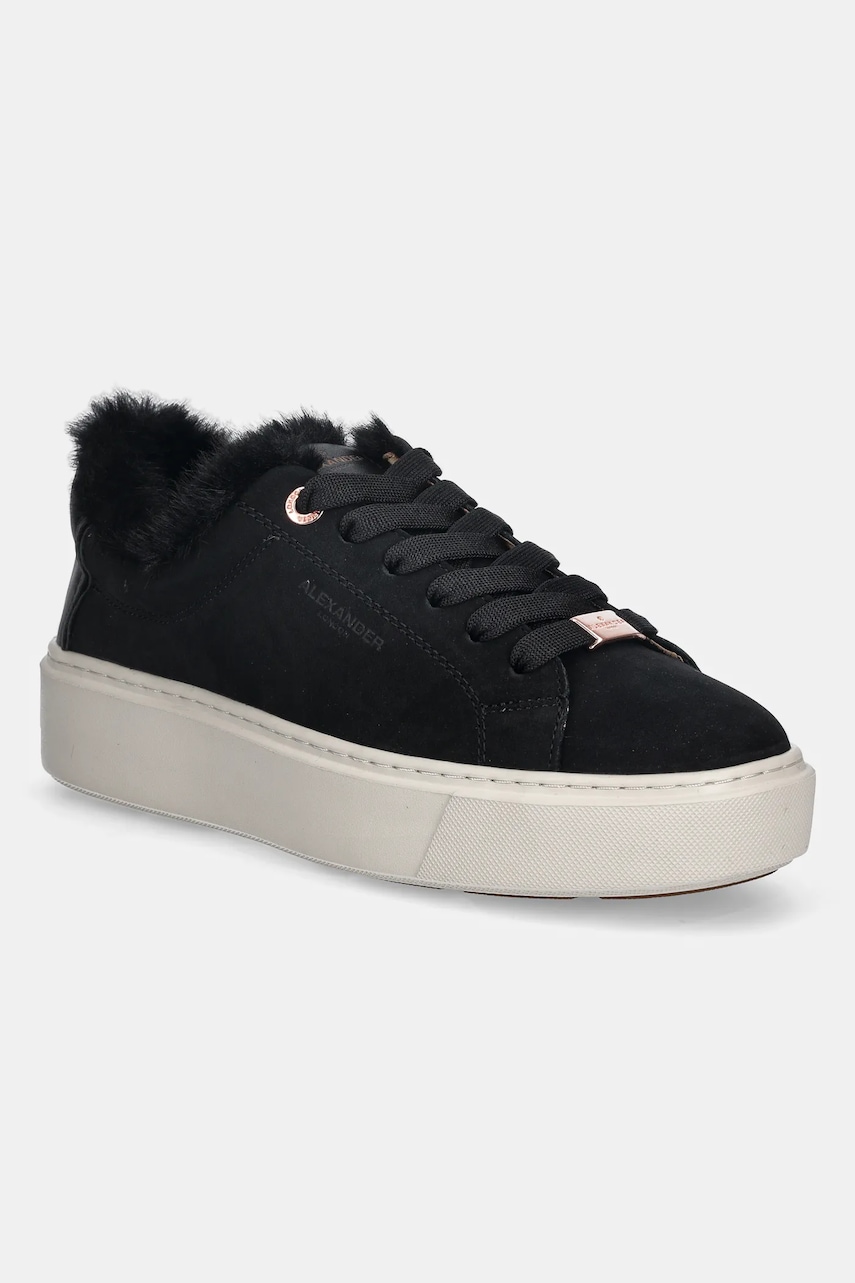Alexander Smith sneakers London High culoarea negru, ALBCLHW8242BLK