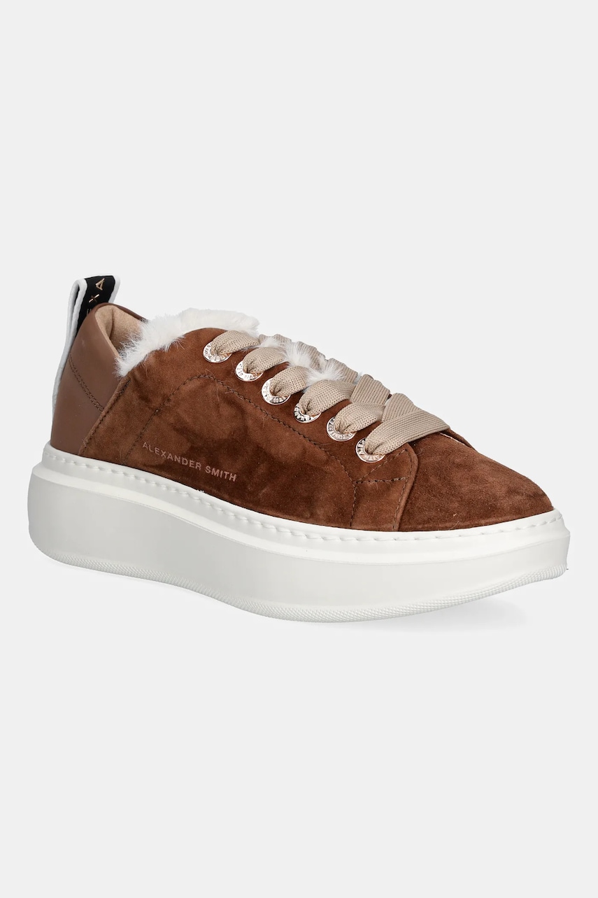 Alexander Smith sneakers Wembley Folded culoarea maro, ASBCWRW0053DCN