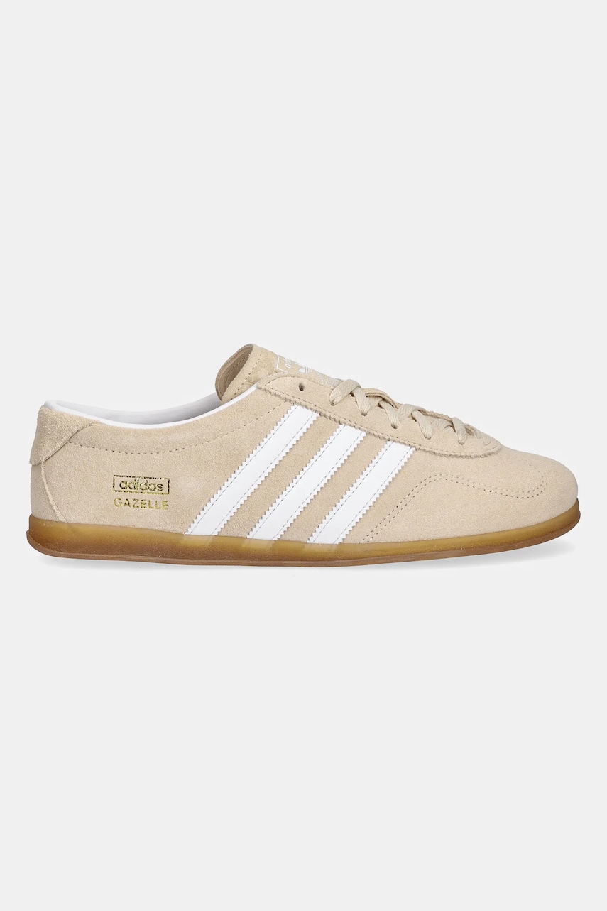 Кроссовки adidas Originals Gazelle Lo Pro цвет бежевый JR8889 Кроссовки adidas Originals Gazelle Lo Pro цвет бежевый JR8889