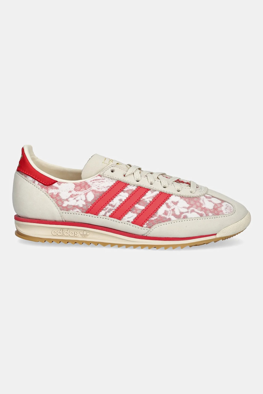 Кроссовки adidas Originals Sl 72 OG цвет бежевый JS1311 Кроссовки adidas Originals Sl 72 OG цвет бежевый JS1311