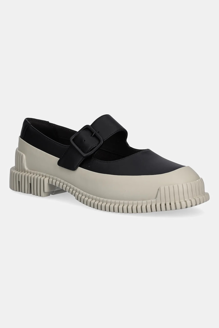 Camper balerini de piele Pix culoarea negru, K201761-004