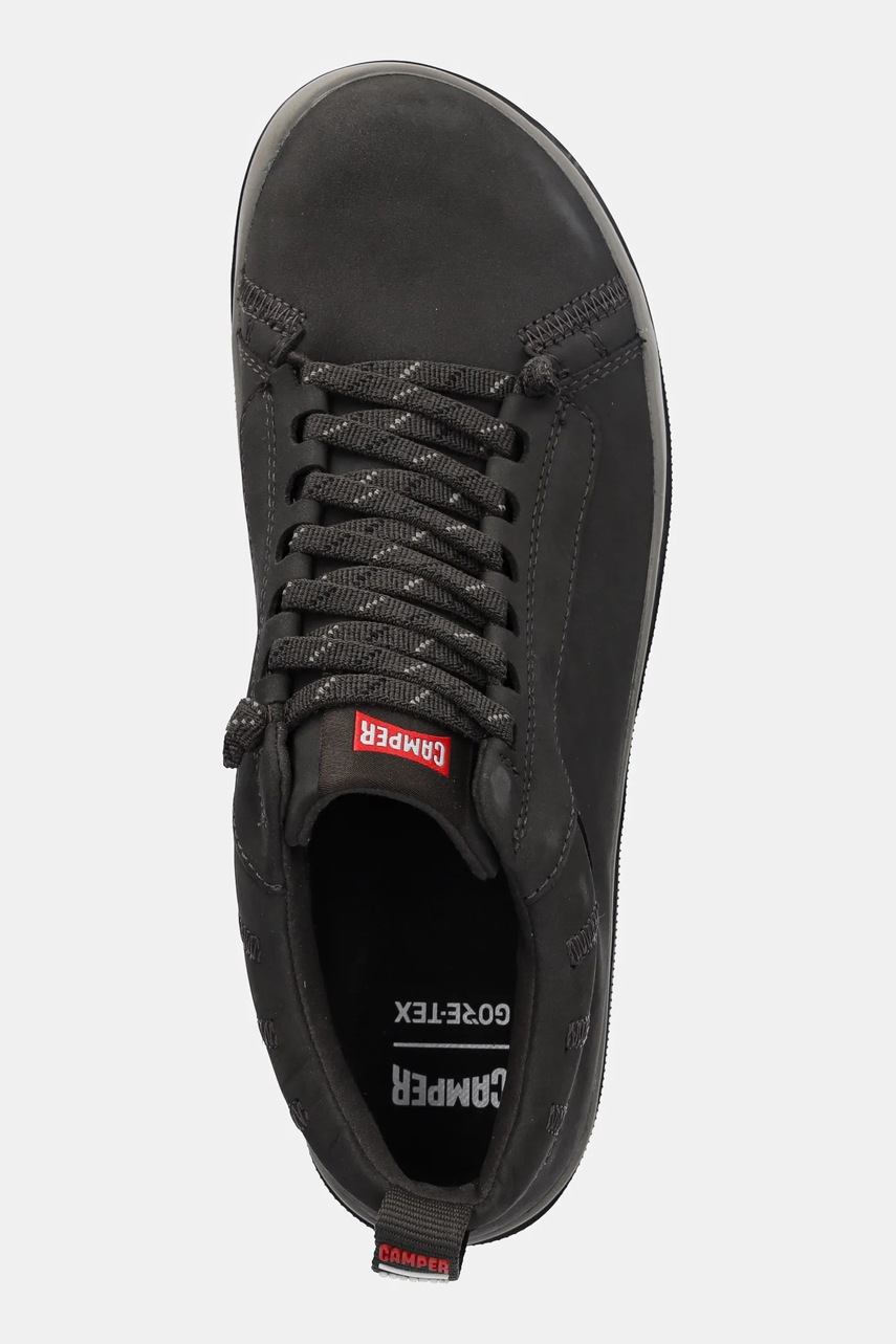 Δερμάτινες μπότες Camper Pelotas Ariel γυναικείες, χρώμα: μαύρο, 44695-089 φωτογραφία