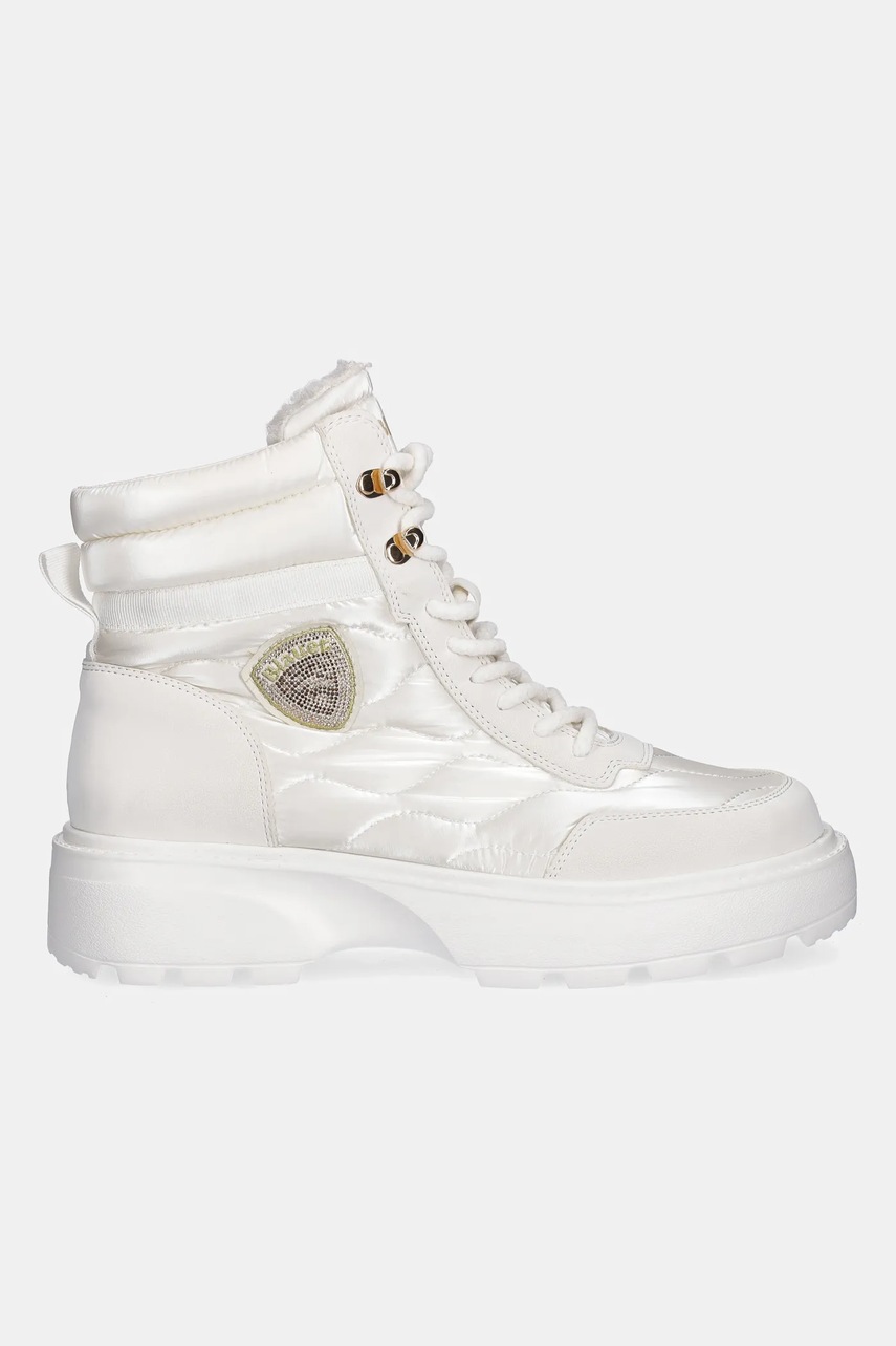 Полусапоги Blauer BLANCA цвет белый на платформе слегка утеплённый F5BLANCA03/NYP