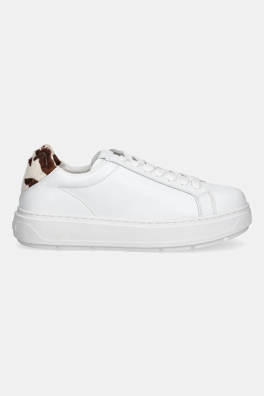 Кожаные кроссовки Love Moschino цвет белый JA15174G1NIA810A Кожаные кроссовки Love Moschino цвет белый JA15174G1NIA810A
