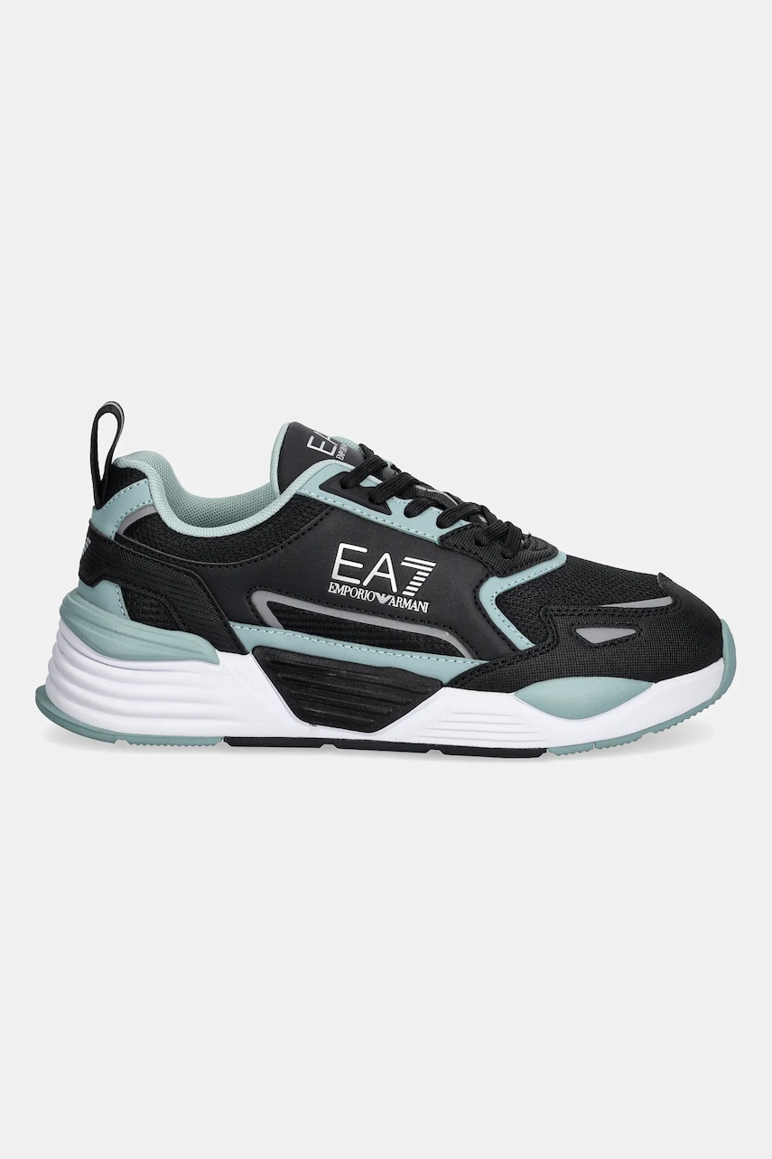Кроссовки EA7 Emporio Armani цвет зелёный AF18447.7X000308.MZ238 Кроссовки EA7 Emporio Armani цвет зелёный AF18447.7X000308.MZ238