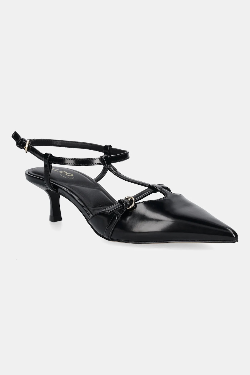 Aldo pantofi cu toc GALATRIX culoarea negru, 14055183
