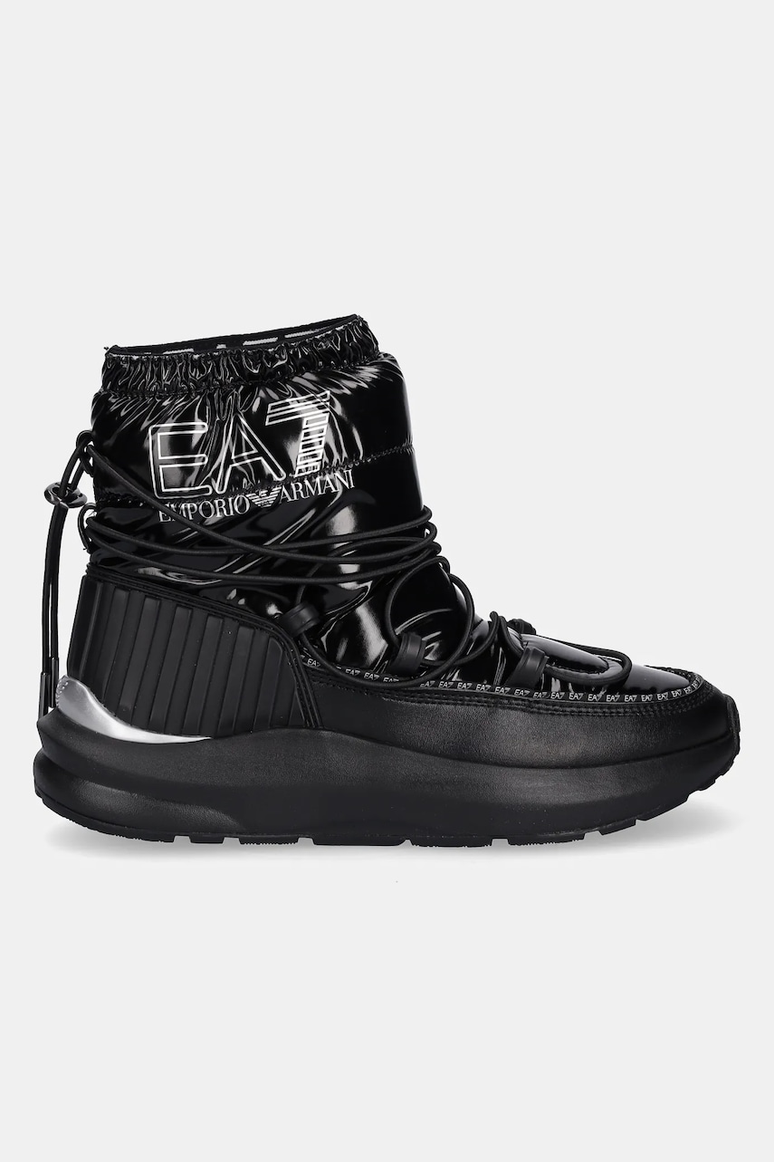 Зимние сапоги EA7 Emporio Armani цвет чёрный AF18570.7X000328 Зимние сапоги EA7 Emporio Armani цвет чёрный AF18570.7X000328