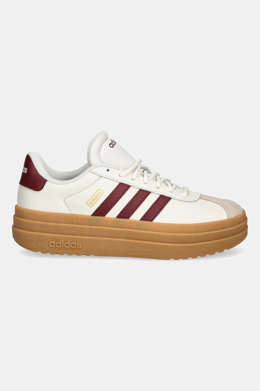 Кроссовки adidas VL Court Bold цвет бежевый JQ5642