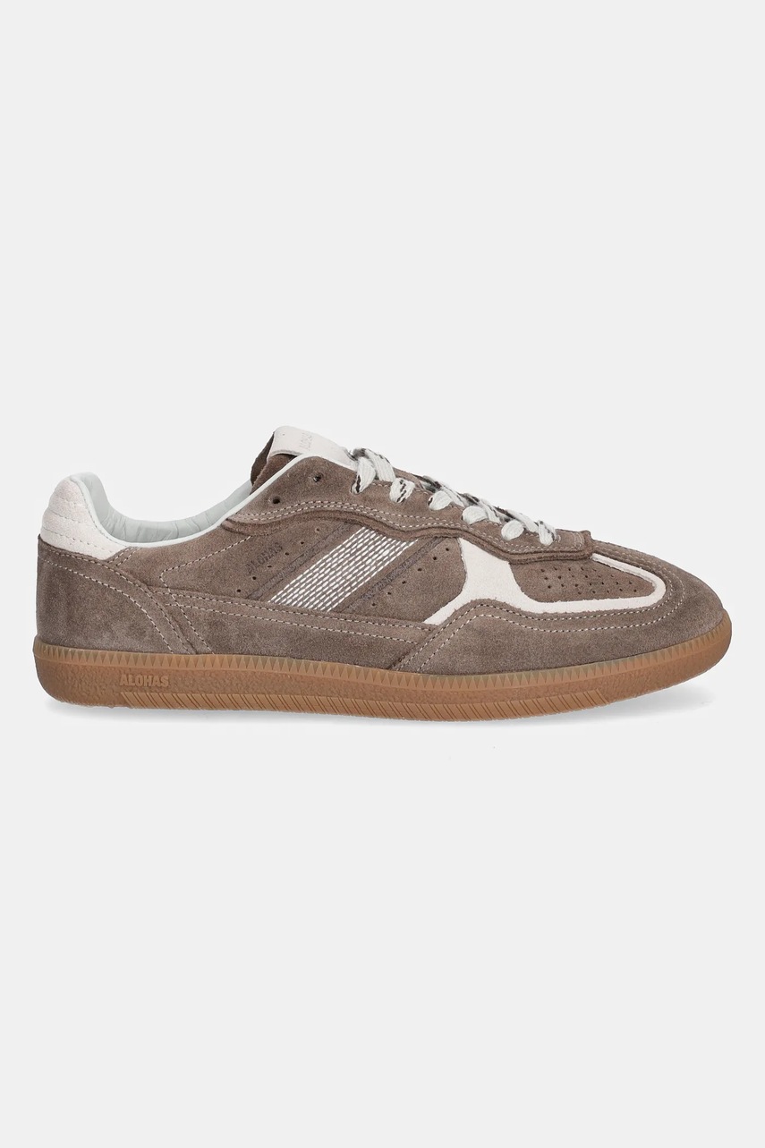 Замшевые кроссовки Alohas S100471-28 цвет коричневый S100471-28