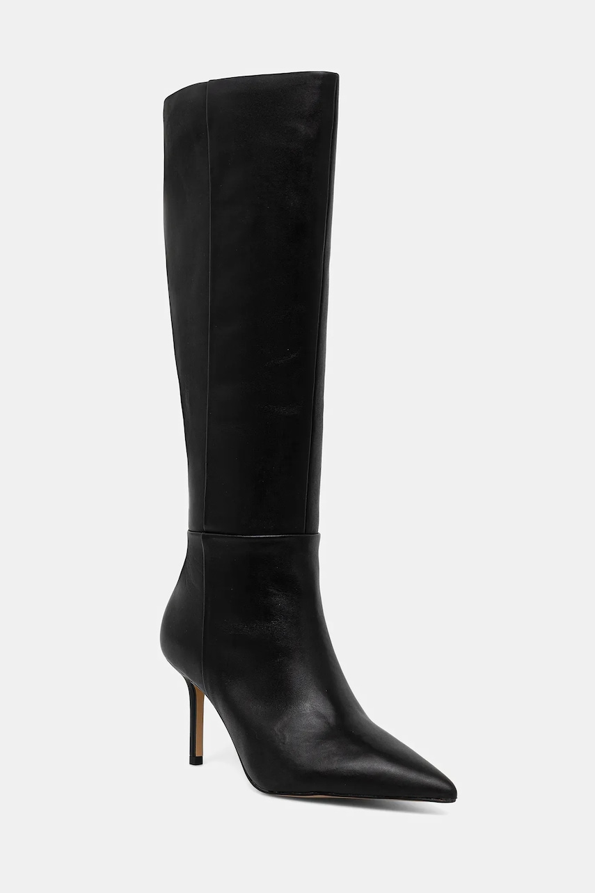 Aldo ghete de piele SAPHIRIA culoarea negru, cu toc drept, 14118372