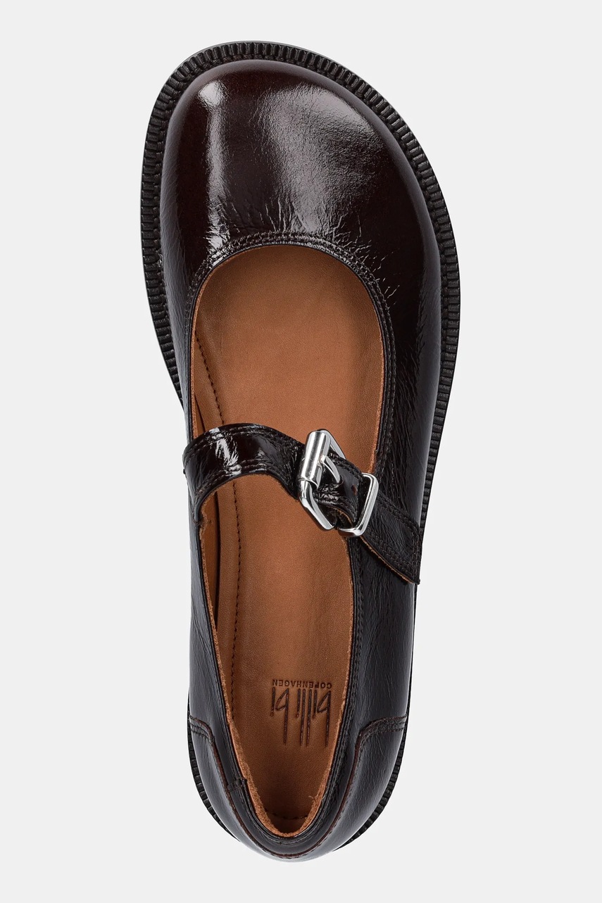 Δερμάτινες μπαλαρίνες Billi Bi χρώμα: καφέ, A9011 266 φωτογραφία