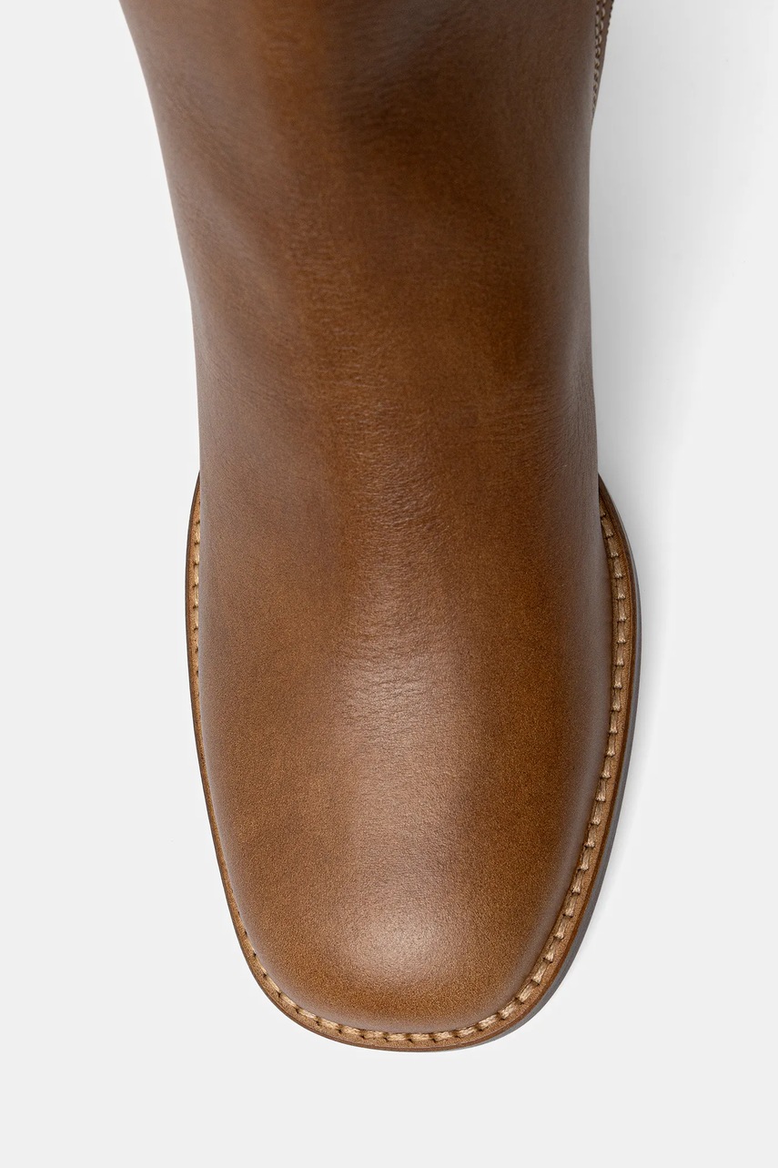 Δερμάτινες μπότες Billi Bi γυναικείες, χρώμα: καφέ, A9295 884 φωτογραφία