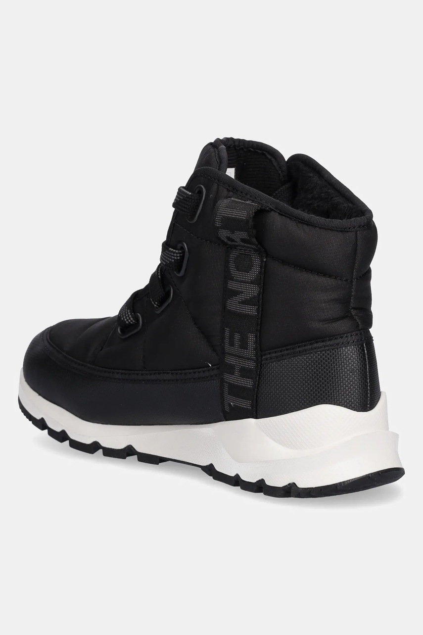 Παιδικές μπότες χιονιού The North Face Thermoball Lace Up χρώμα: μαύρο, NF0A817WKT01 φωτογραφία