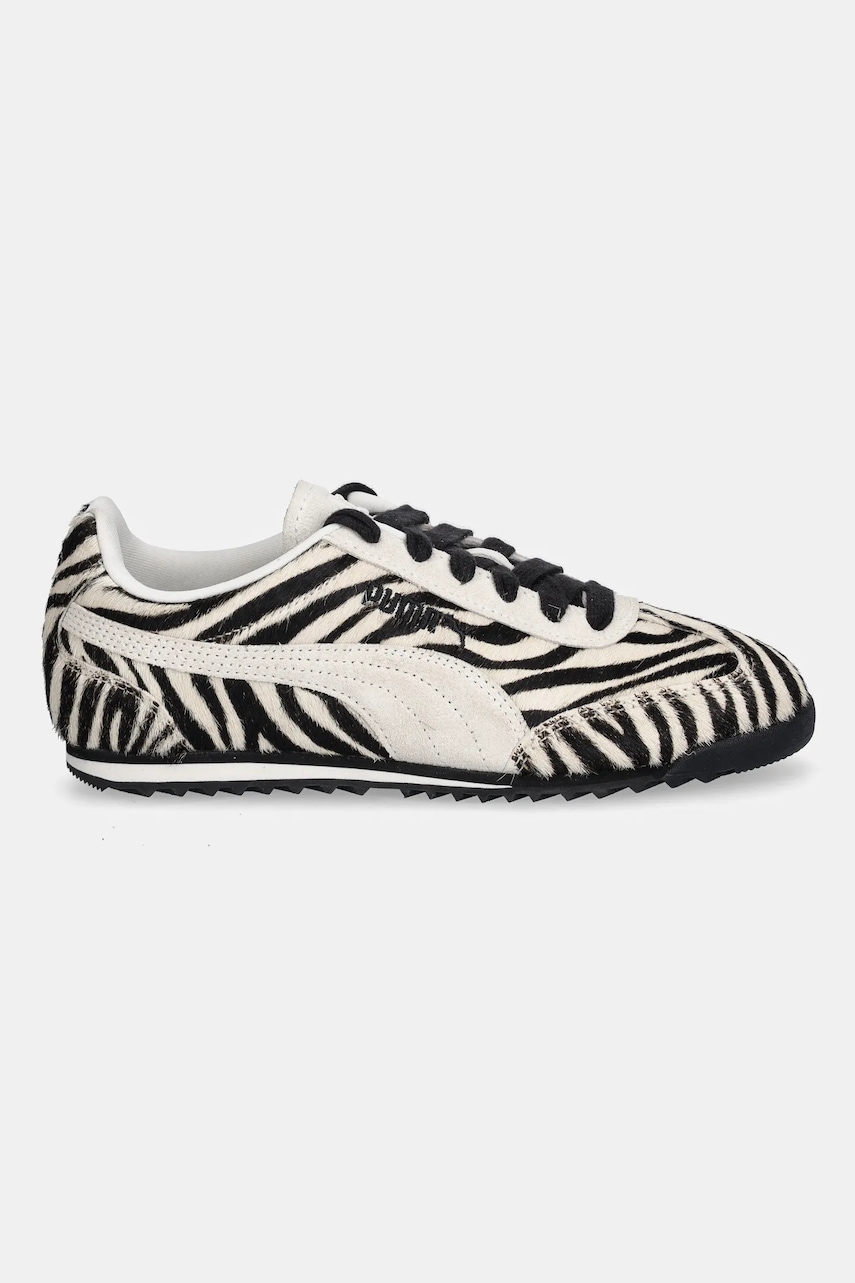 Замшевые кроссовки Puma Arizona Zebra Wns цвет бежевый 404398 Замшевые кроссовки Puma Arizona Zebra Wns цвет бежевый 404398