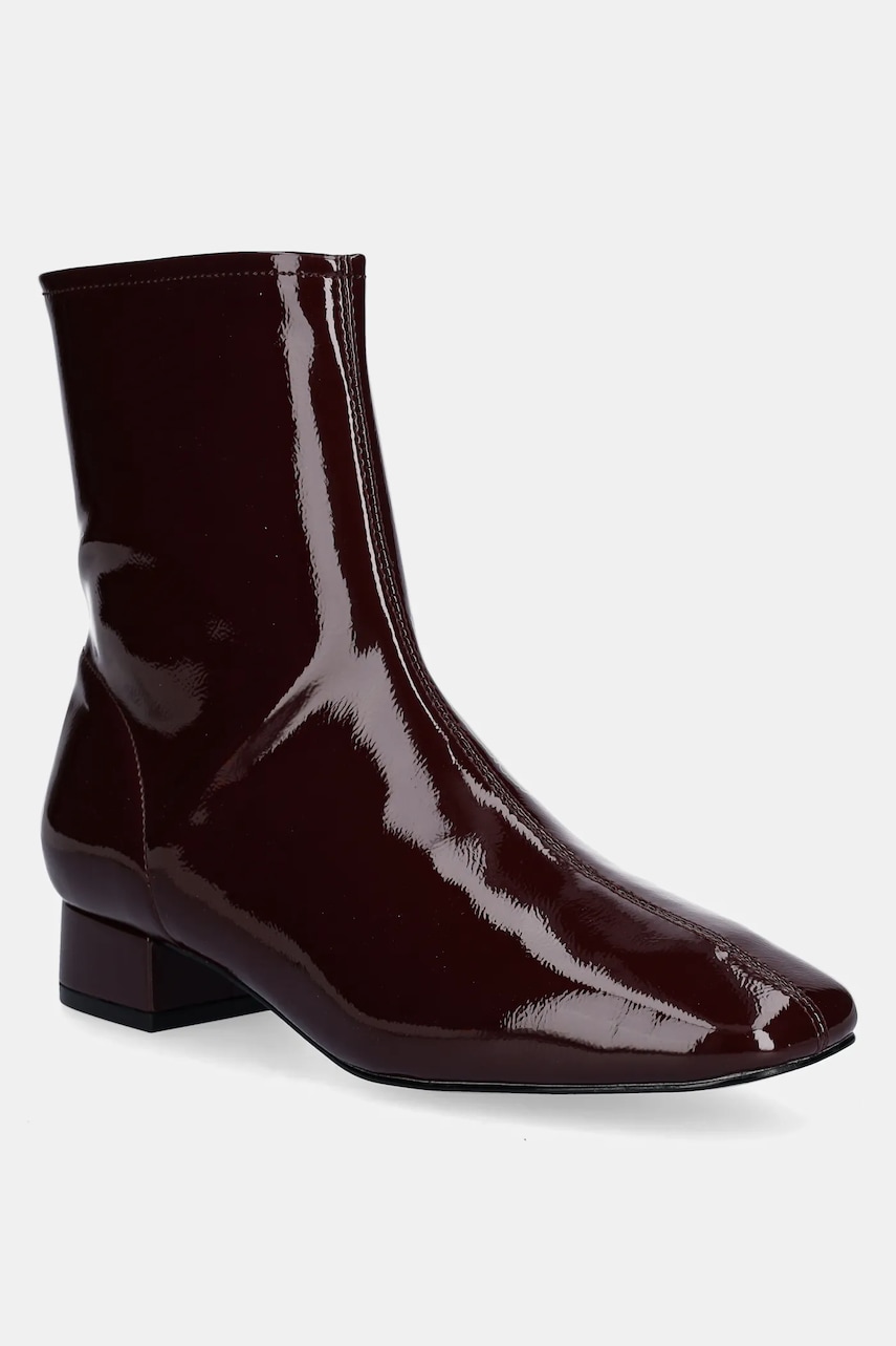 Aldo botine KATRINA culoarea roșu, cu toc drept, 14146996